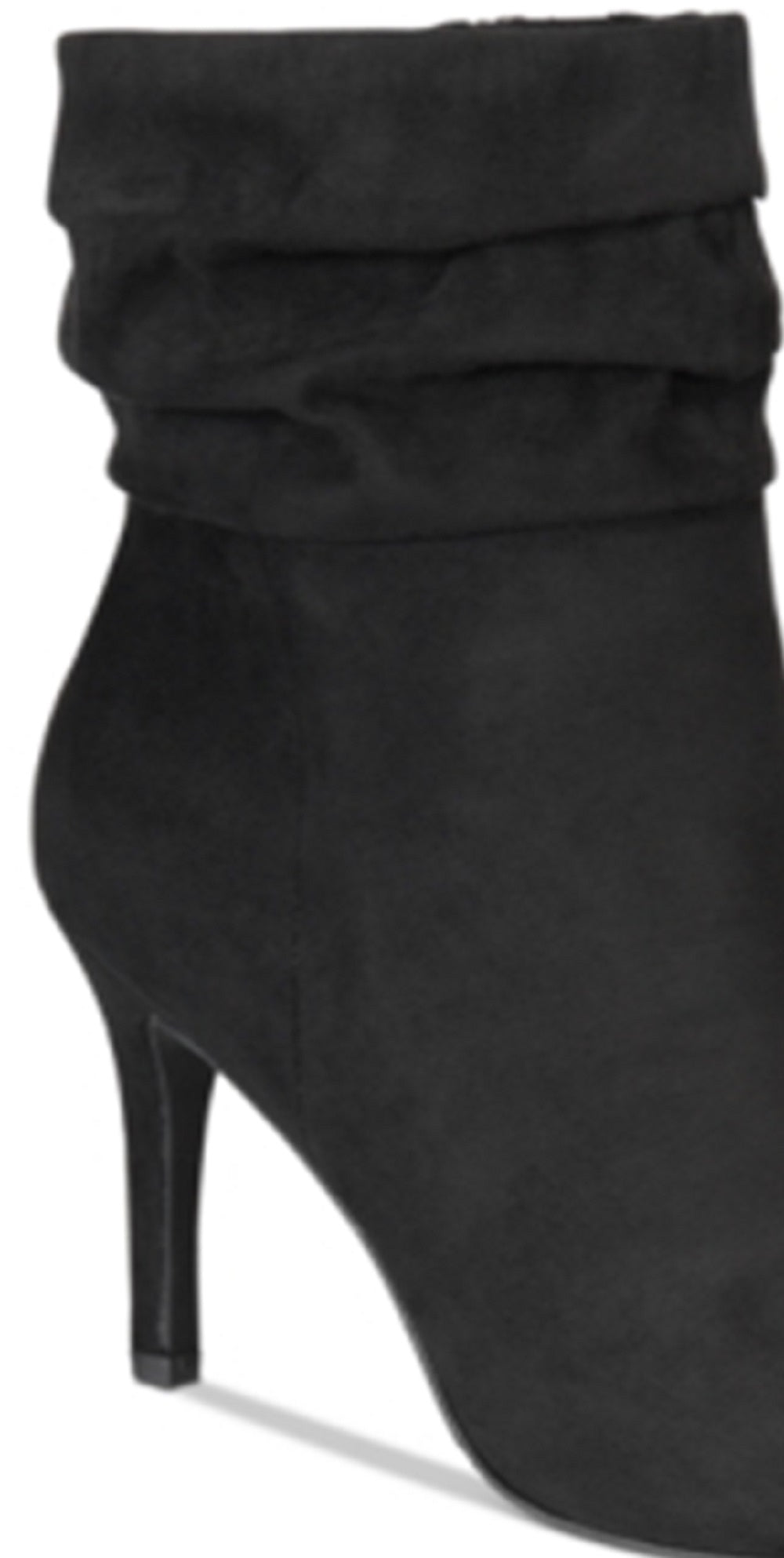 Botas de salto aberto Petra Material Girl femininas, pretas, tamanho 8 M