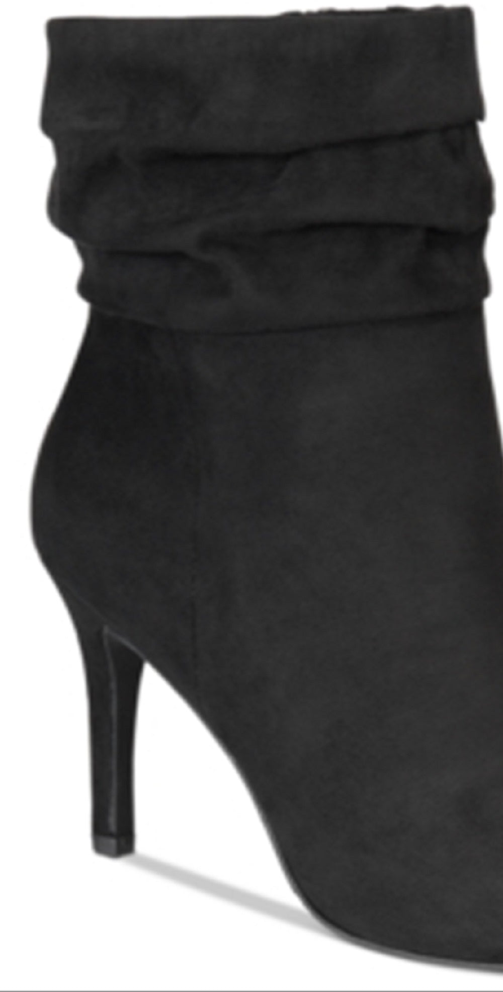 Botas de salto aberto Petra Material Girl femininas, pretas, tamanho 9 M