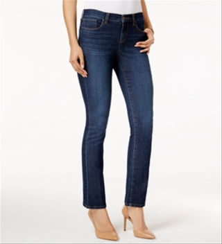 Jeans feminino mesclado azul tamanho 10 da Style &amp; Co