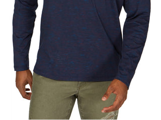 American Rag Men's Henley Basic T-Shirt Blue Size Medium