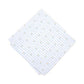 Bar III Masculino Tossed Tulip Algodão Listrado Bolso Lenço Branco Tamanho Único