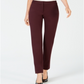 Calça skinny feminina Alfani com bolsos e zíper, tamanho 8, vermelha