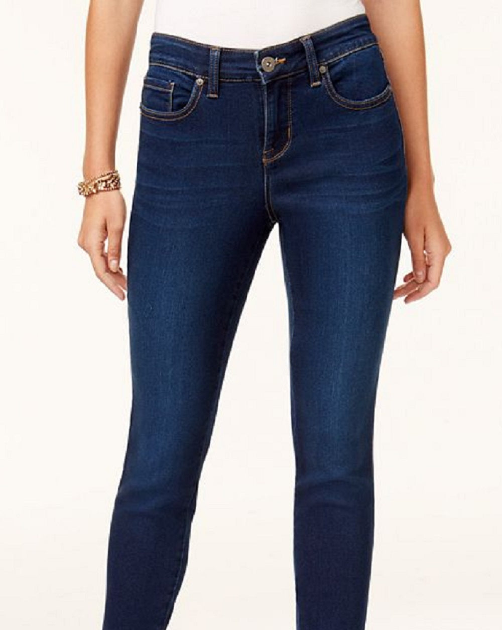 Jeans Ultra Skinny Feminino Style &amp; Co Azul Tamanho 18