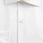 Camisa social masculina Alfani com ajuste justo e elástico, tamanho M, branca