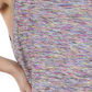 Suéter feminino Hi Lo com fenda lateral estilo &amp; co, roxo