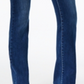 Calça jeans feminina Curvy Bootcut Tummy Control da INC International Concepts, azul, tamanho 0, pequena