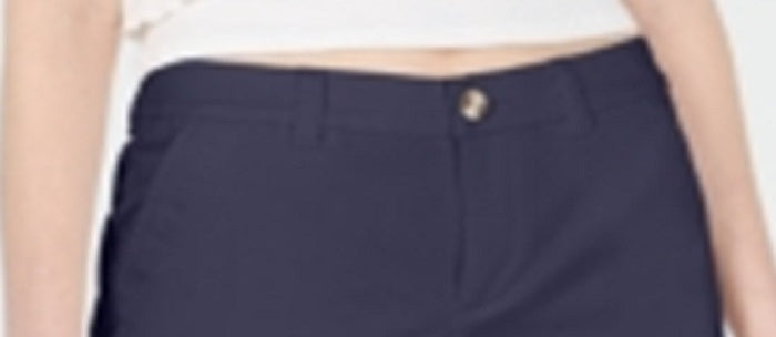 Shorts skinny feminino Maison Jules, azul, tamanho 2