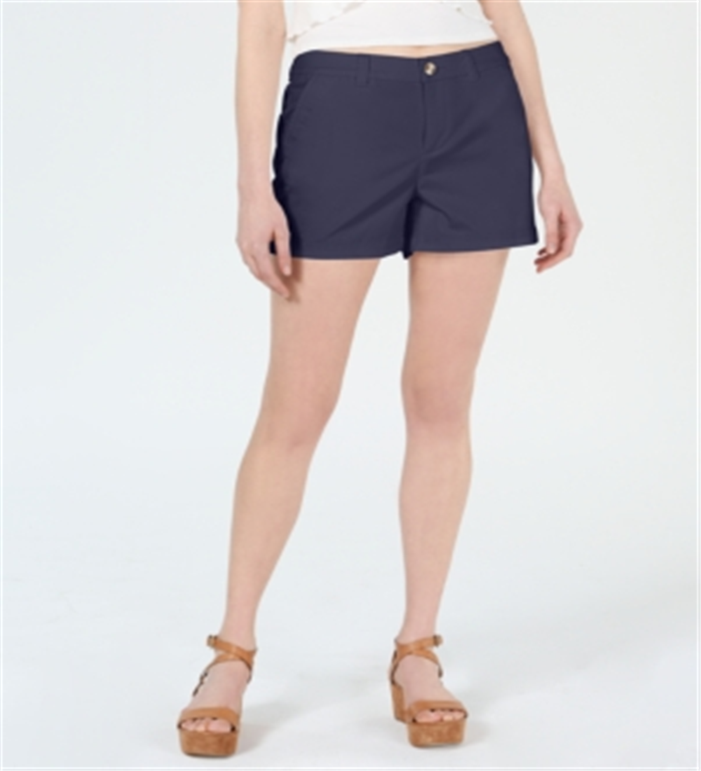 Shorts skinny feminino Maison Jules, azul, tamanho 2