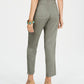 Calça utilitária afunilada feminina Style &amp; Co, verde oliva, tamanho 6