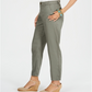 Calça utilitária afunilada feminina Style &amp; Co, verde oliva, tamanho 6