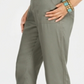 Calça utilitária afunilada feminina Style &amp; Co, verde oliva, tamanho 6