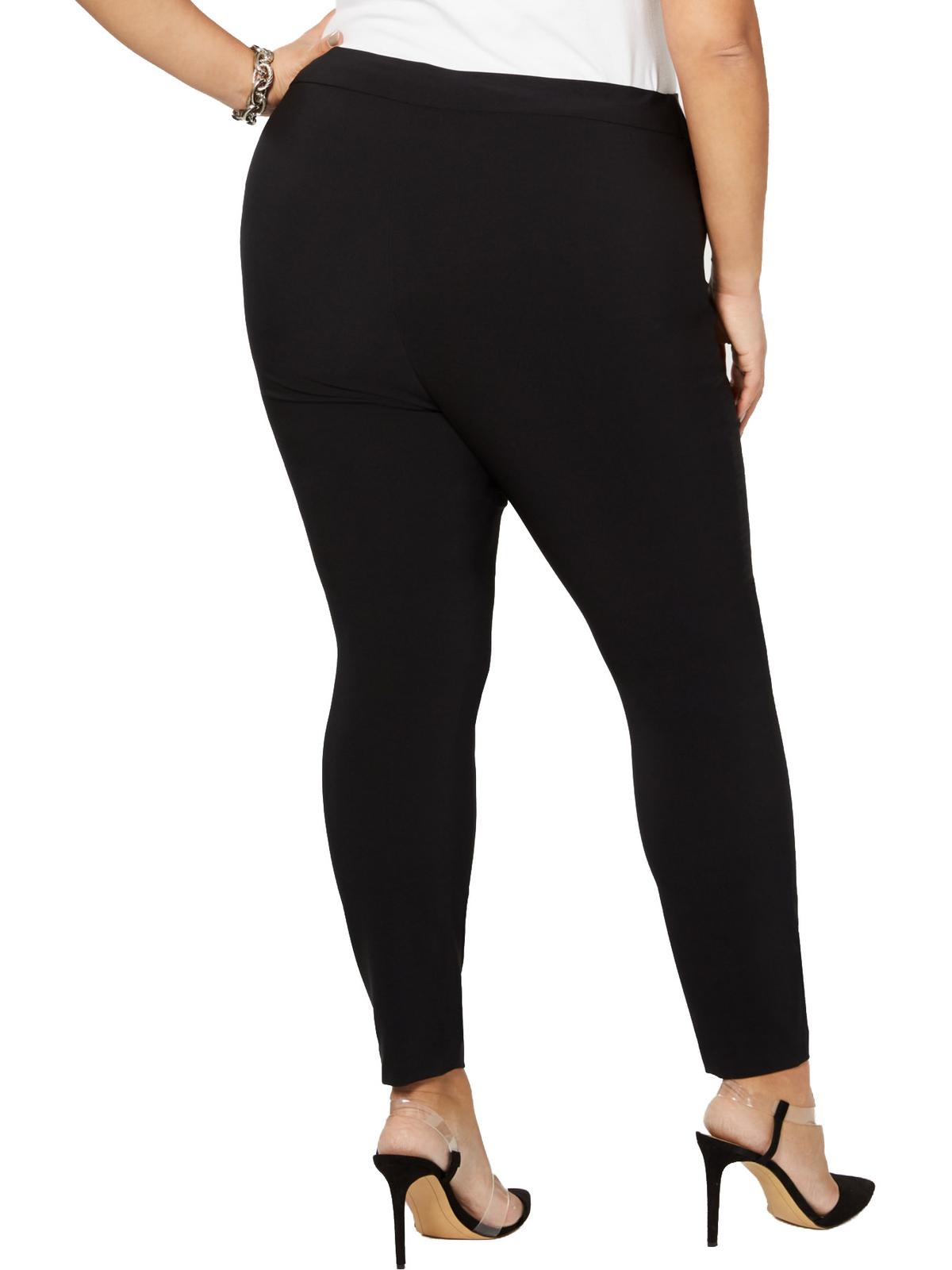 Calça skinny feminina INC International Concepts, preta, tamanho 20W