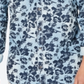 Camisa casual masculina Peter Cotton da INC International Concepts, azul, tamanho XXX-G