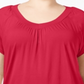 Blusa feminina lisa JM Collection rosa tamanho 1X