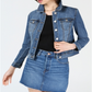 Jaqueta jeans feminina Maison Jules azul tamanho X-S