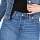 Jaqueta jeans feminina Maison Jules azul tamanho X-S