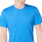 Camiseta Masculina Club Room Palace Crewneck Performance Azul Tamanho Pequeno