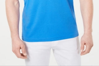 Club Room Men's Pocket Short Sleeve T-Shirt Blue Size Medium