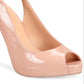 Thalia Sodi Sapatos Luzia Slingback Femininos Marrom Tamanho 9 M