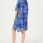 Robe de dormir confortável feminino Jenni, azul, tamanho OS
