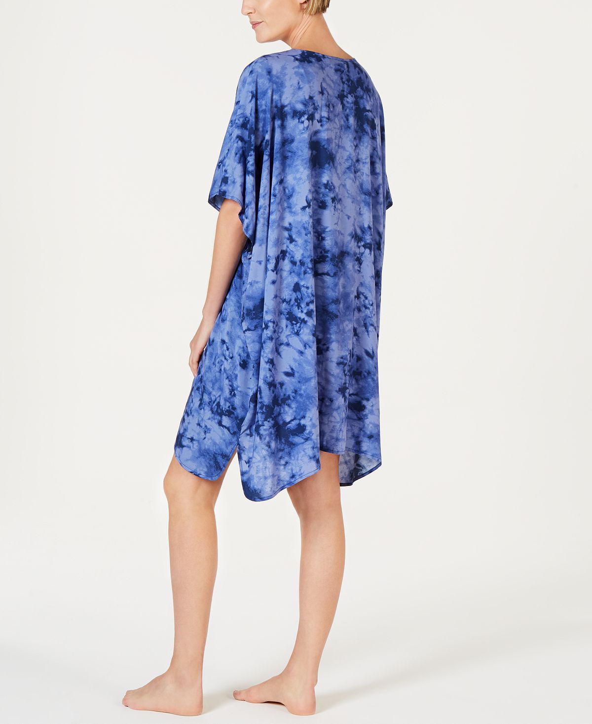 Robe de dormir confortável feminino Jenni, azul, tamanho OS