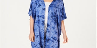 Robe de dormir confortável feminino Jenni, azul, tamanho OS