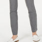 Calça feminina Charter Club Cambridge Skinny com controle de barriga, cinza, tamanho 14
