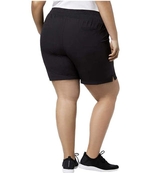 Shorts femininos de tecido Ideology tamanho grande