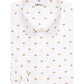 Camisa social masculina Bar III Slim Fit Easy Care, branca, tamanho GG