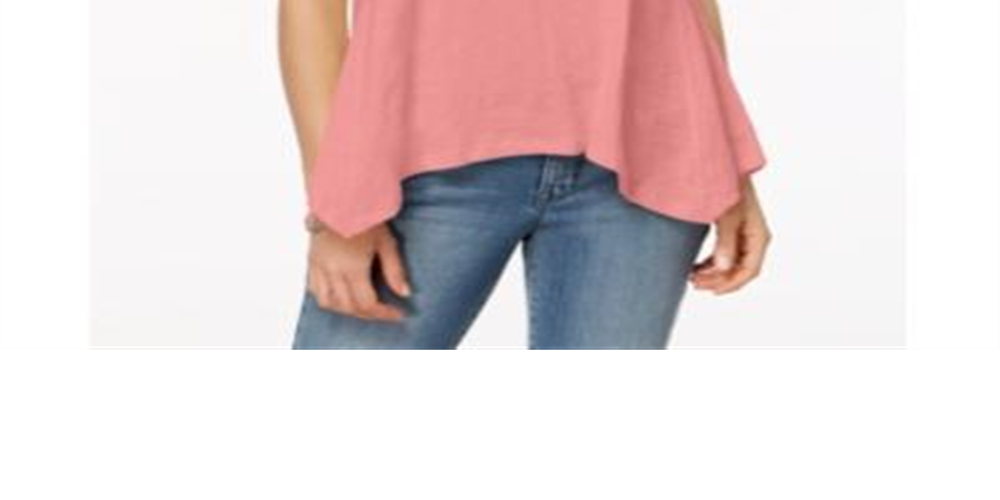Camiseta feminina estilo lenço, coral, tamanho GG