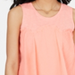 Top de lenço sem mangas coral feminino Style &amp; Co, rosa, tamanho grande