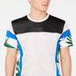 Camiseta masculina estampada em malha INC International Concepts, tamanho grande, branca