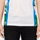 Camiseta masculina estampada em malha INC International Concepts, tamanho grande, branca