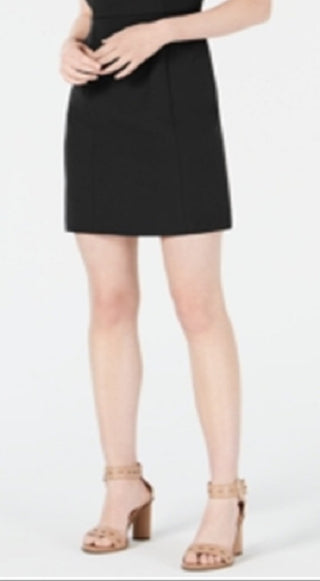 Vestido justo feminino Bar III com decote em V, preto, tamanho 0