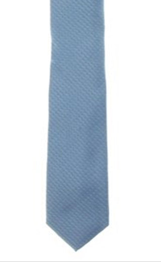Gravata profissional de seda Cicero masculina Alfani, azul, tamanho regular