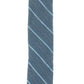 Gravata listrada de lã Grantly masculina Alfani, azul, tamanho regular
