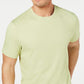 Camiseta masculina Tasso Elba Supima Blend com gola redonda e manga curta, verde, tamanho XXX-G