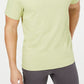 Camiseta masculina Tasso Elba Supima Blend com gola redonda e manga curta, verde, tamanho XXX-G