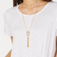 Blusa feminina com babados e bainha estilo &amp; co, branca, tamanho extragrande