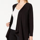 Cardigan feminino Ideology com costas abertas, marrom, tamanho pequeno