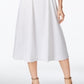 Vestido midi alfani feminino, tamanho 8, branco, pequeno
