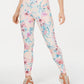 Leggings atléticas femininas Ideology Floral Fitness rosa tamanho pequeno