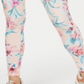 Leggings atléticas femininas Ideology Floral Fitness rosa tamanho pequeno