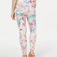 Leggings atléticas femininas Ideology Floral Fitness Rosa Tamanho XX-G