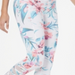 Leggings femininas estampadas Ideology com recortes, tamanho grande, brancas
