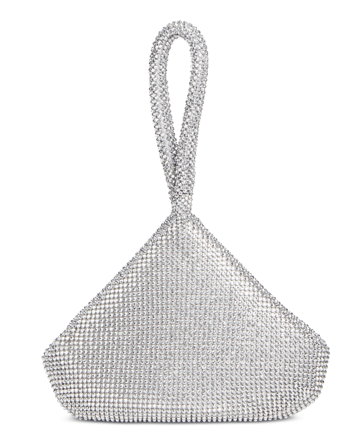 Bolsa de malha Doris Sparkle feminina da INC International Concepts, cinza, tamanho regular