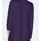 Karen Scott Cardigan Feminino Manga Longa Aberto Azul Tamanho X-G