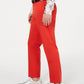 Calça masculina Milan Slim Fit, frente lisa, perna reta, vermelha, tamanho 32x32, da INC International Concepts