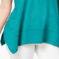 Regata feminina estilo &amp; co swing azul tamanho PP