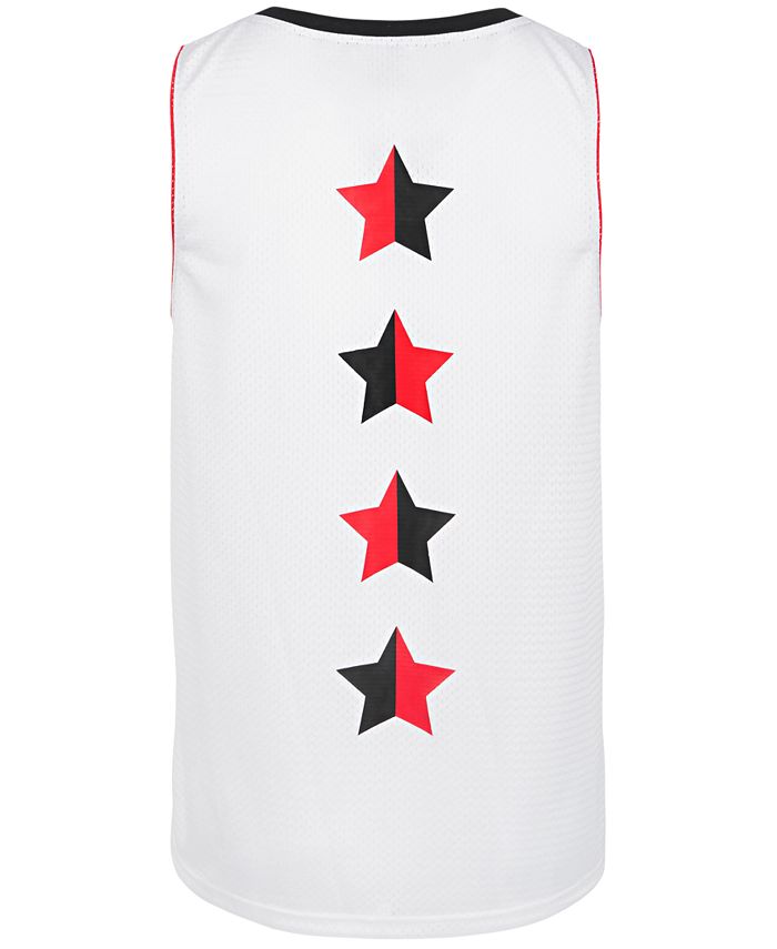 Camiseta regata masculina estampada sem mangas, decote em V, caimento clássico, branca, tamanho extragrande